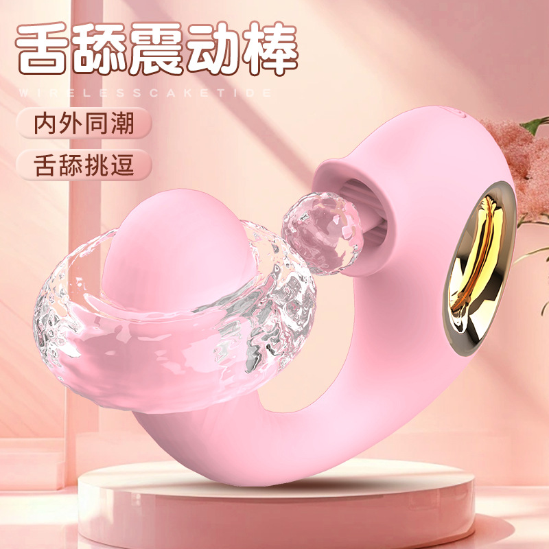 돌고래가 진동막대기를 빨아먹고 녀성들이 혀로 핥아 자주 진동하는 자위기와 성인용품을 때린다