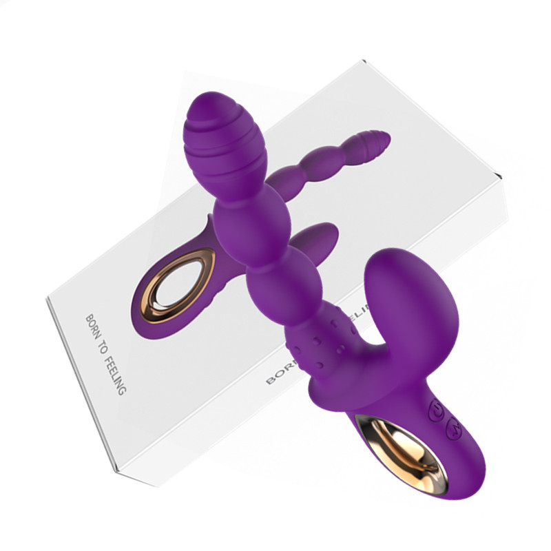 라줄 진동 바 남녀 공용 다주파수 지진 av 바 후정 항문 마개 자위기 섹스 용품