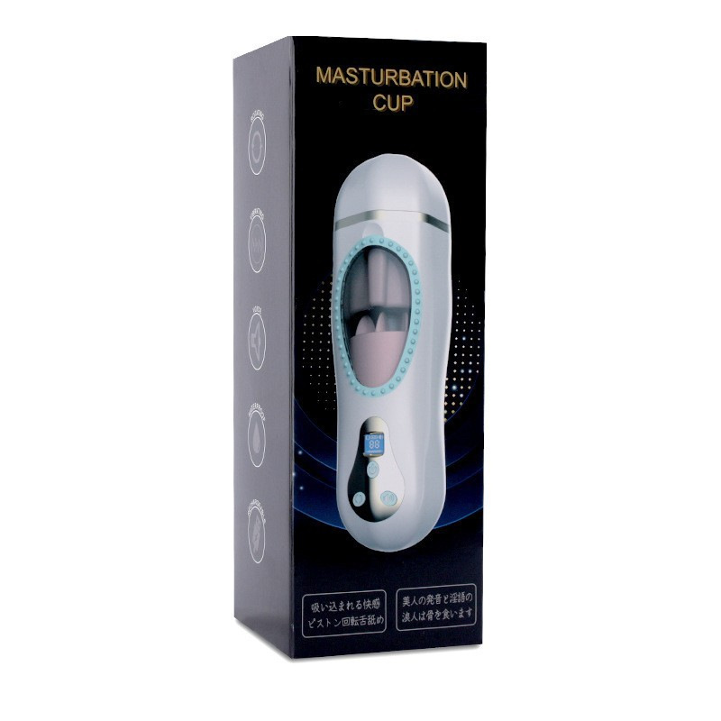 선바컵 비행기컵 핸즈프리 혀진동 가열용 남성용 자위 컵 성수용품