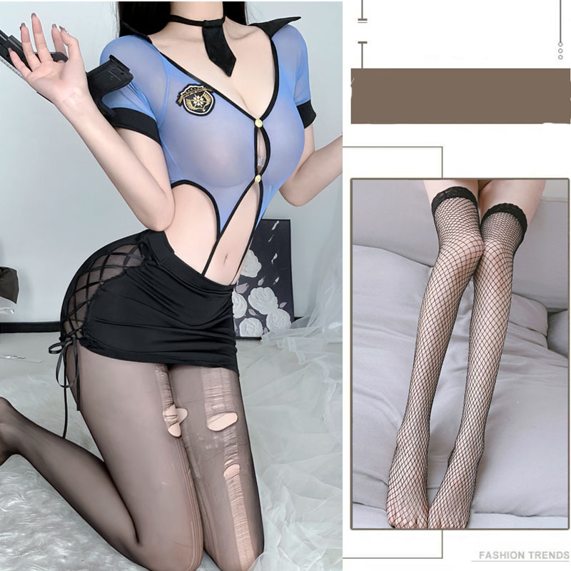 섹시한 속옷 여성 비서복을 유혹하는 고급 제복 섹스용품 qqny 역할극