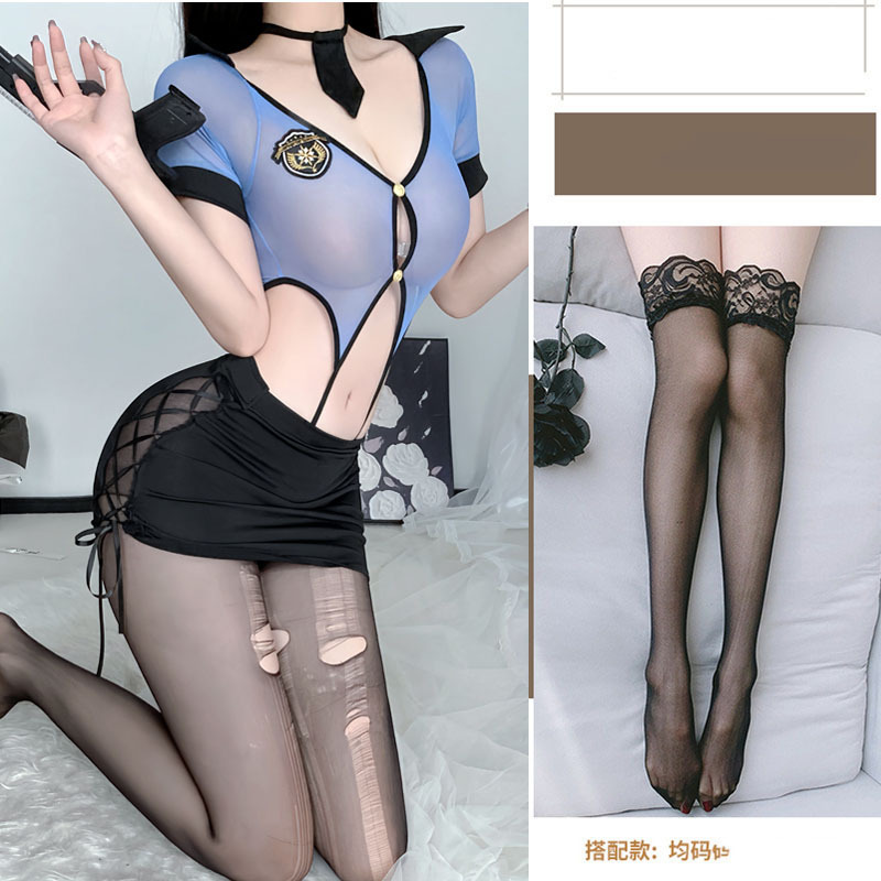 섹시한 속옷 여성 비서복을 유혹하는 고급 제복 섹스용품 qqny 역할극