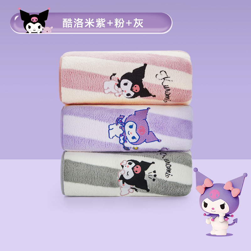 쓰리 타월 amp 쓰리 오 공동 코로미 타월 쿨로미 푸딩 자수 세면수건 자수 수건
