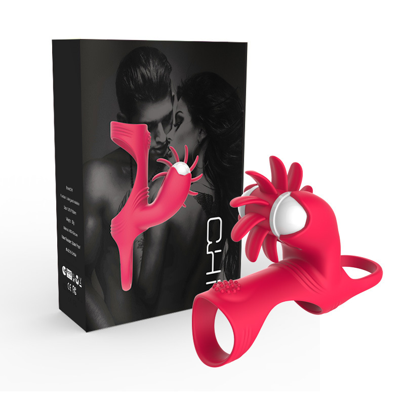 회전 마귀 진동 링 2세대 업그레이드 남성 음경 링 클로징 링 충전 주파수 진동 링