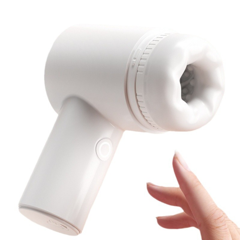 빨아먹는 전동비행기컵 남성고주파톡톡 자위 안마기 성인정신용품