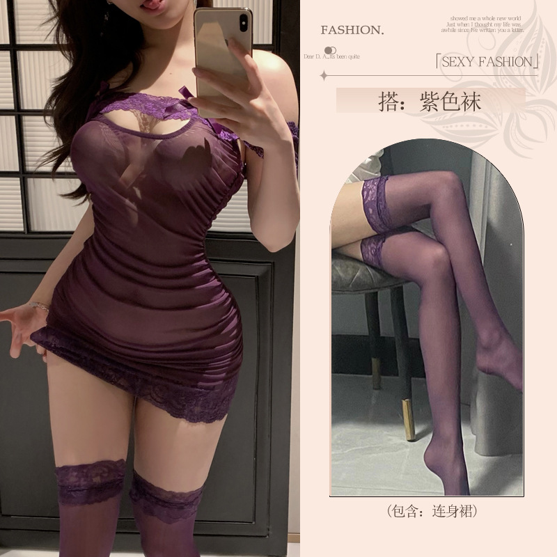 분위기 있는 의복 여자는 제복을 입는 것을 금욕한다 섹시한 속옷 섹시한 커플 섹시 잠옷