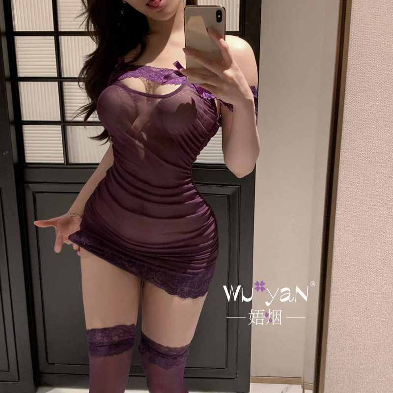 분위기 있는 의복 여자는 제복을 입는 것을 금욕한다 섹시한 속옷 섹시한 커플 섹시 잠옷