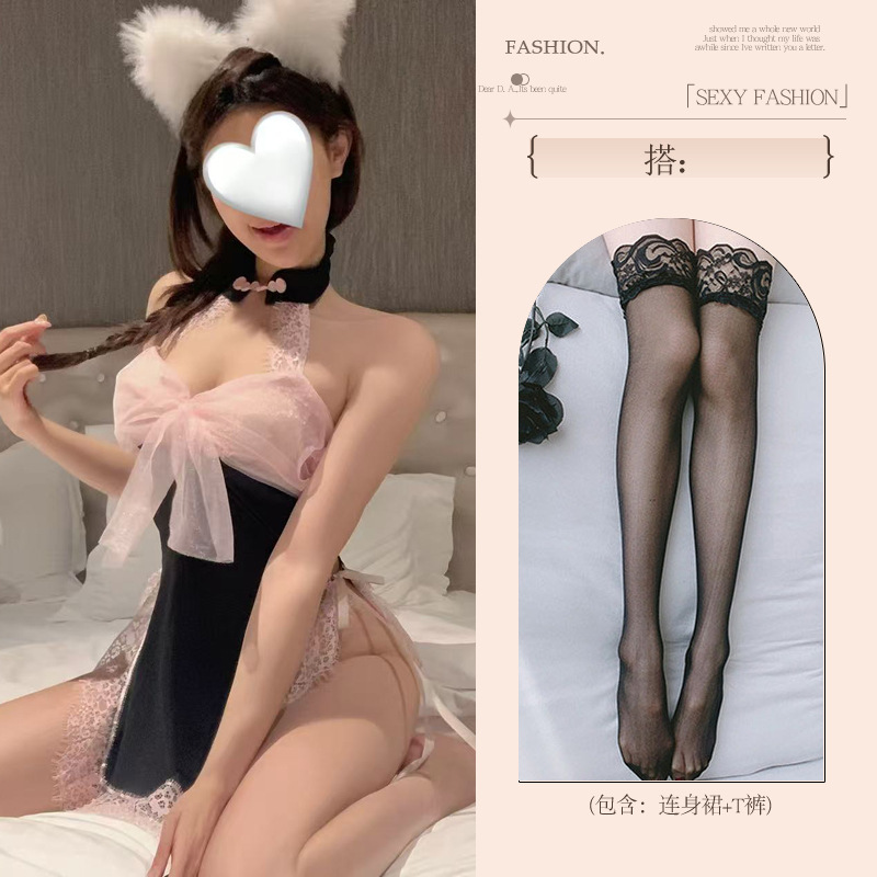 섹시 란제리 순 섹스 란제리 금욕 나이트 메이드 룩 섹시한 jk 룩