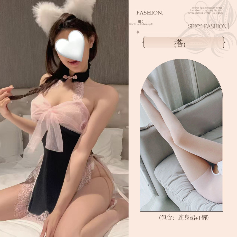 섹시 란제리 순 섹스 란제리 금욕 나이트 메이드 룩 섹시한 jk 룩