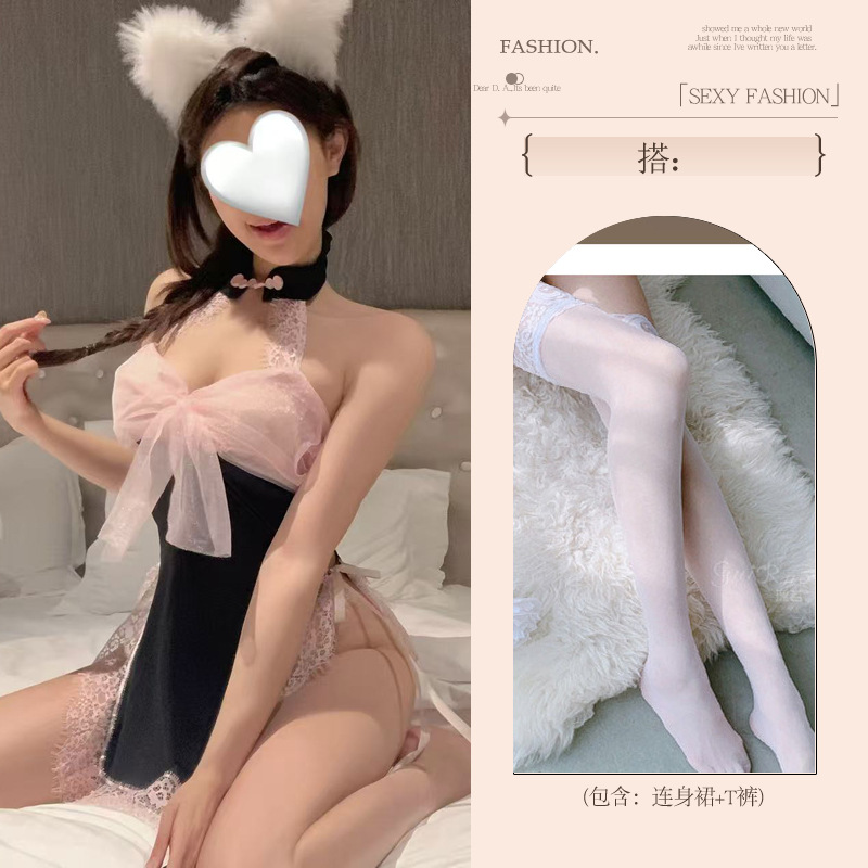 섹시 란제리 순 섹스 란제리 금욕 나이트 메이드 룩 섹시한 jk 룩