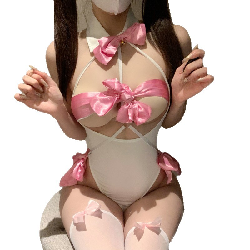 섹시 속옷은 순수한 욕망 속옷은 금욕적인 섹시 코스프레 재미있는 파자마 유니폼 힙 스커트