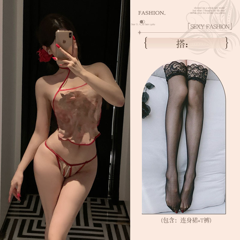 섹시 속옷 순 욕망 속옷 금욕계 뱃주머니를 벗지 섹시 코스 파자마 제복