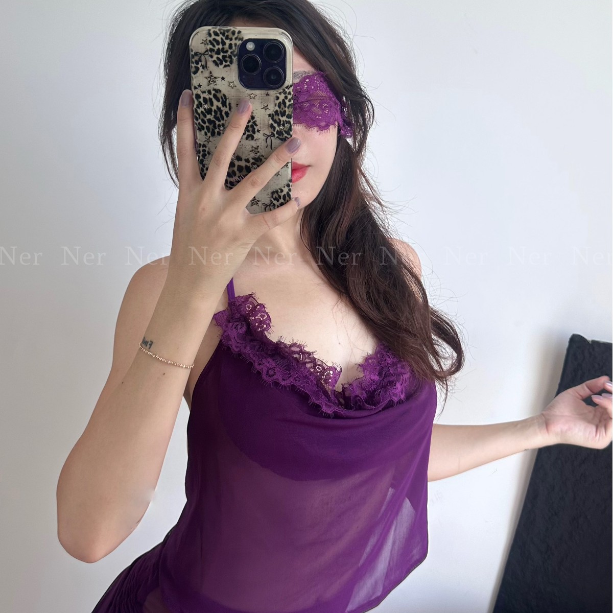 섹시 언더웨어 순수한 욕망 속옷의 금욕 오버 사이즈 섹시한 파자마 코스 제복