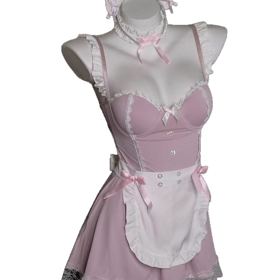 섹시 속옷 순 욕 속옷 여자 제복 금욕 잠옷 섹시한 잠옷 여자 취미