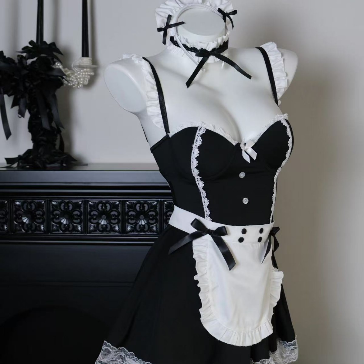 섹시 속옷 순 욕 속옷 여자 제복 금욕 잠옷 섹시한 잠옷 여자 취미