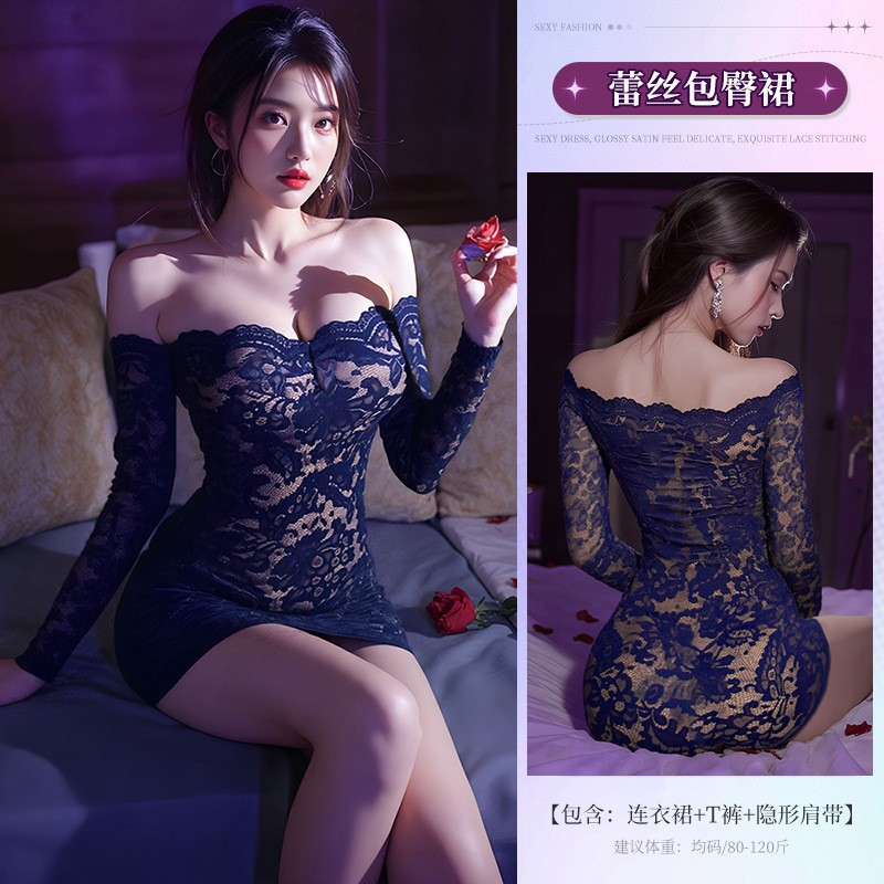 섹시 속옷 순 욕심 속옷 여자 제복 금욕 섹스 제복 원피스섹시한 잠옷