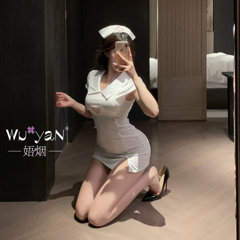 섹스 속옷 순 욕 속옷 여자 제복 금욕 간호사 섹시 잠옷 여자의 취미