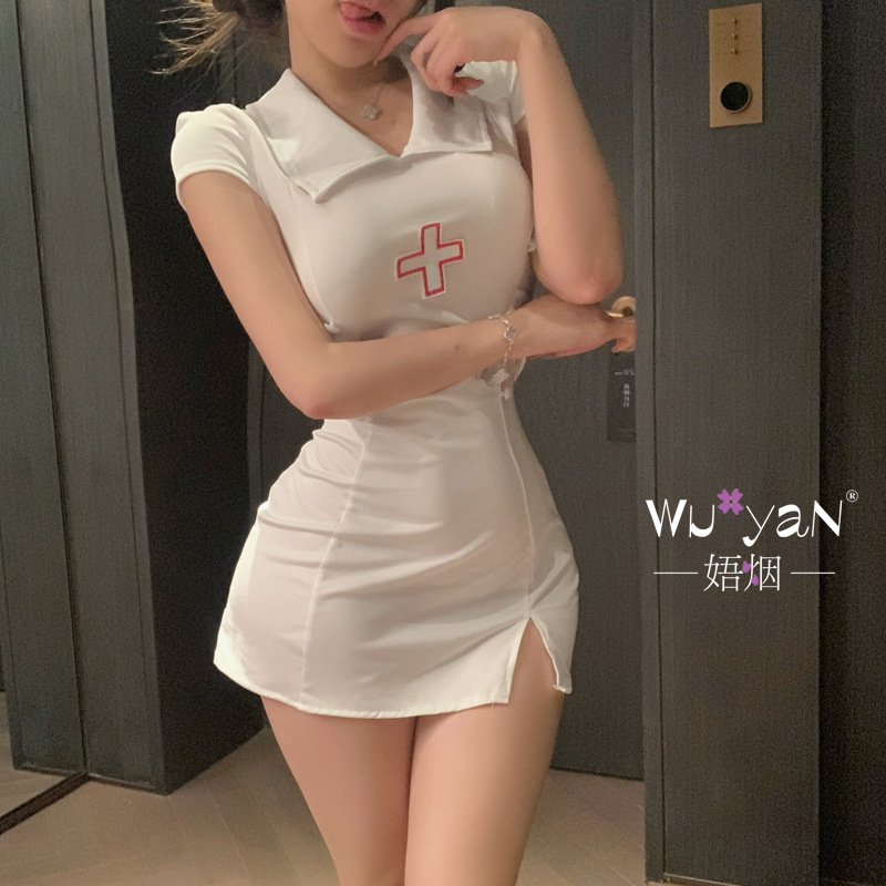 섹스 속옷 순 욕 속옷 여자 제복 금욕 간호사 섹시 잠옷 여자의 취미