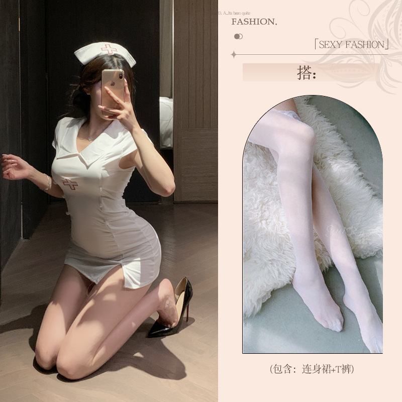 섹스 속옷 순 욕 속옷 여자 제복 금욕 간호사 섹시 잠옷 여자의 취미
