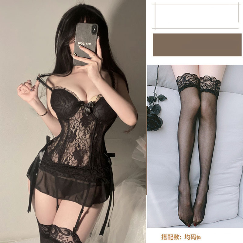 섹스 속옷 순 욕심 속옷 여자 제복 금욕 섹스 제복 작은 가슴 조끼 섹시한 잠옷