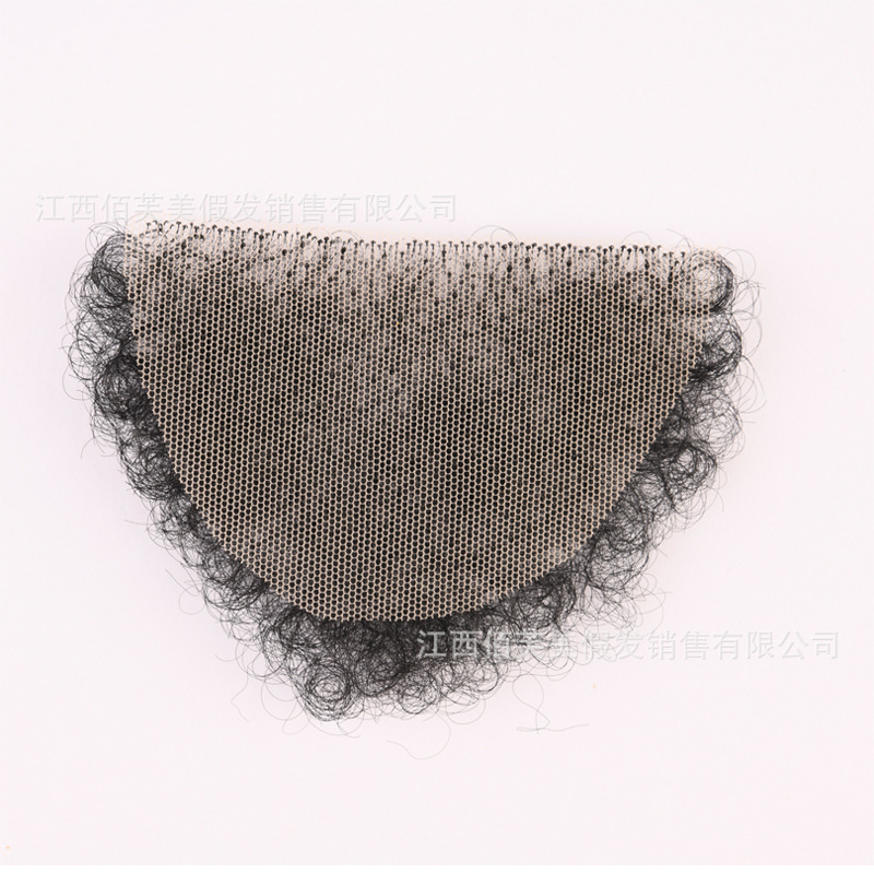 인조 음모 스티치 인형 남녀 음모 스티치 큰 사이즈 겨드랑이 털 스티치 자연스러운 투명 에어 스티치