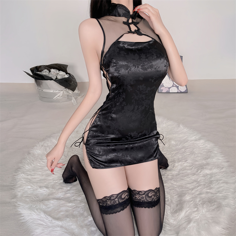 섹시한 속옷 파자마 섹시한 고풍스러운 치파오 제복 유혹의 미드나이트 카리스마 캐릭터