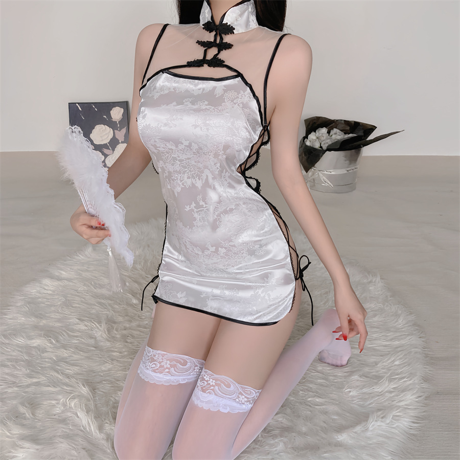 섹시한 속옷 파자마 섹시한 고풍스러운 치파오 제복 유혹의 미드나이트 카리스마 캐릭터