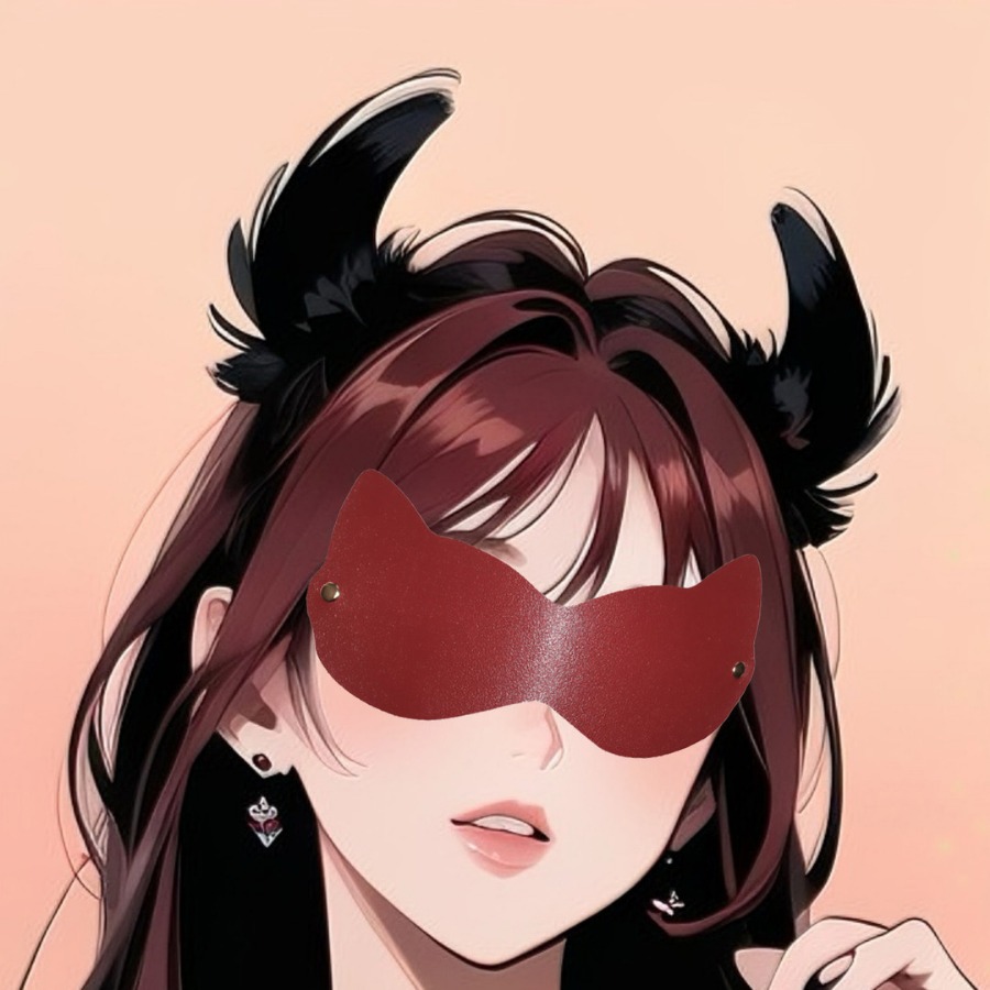 sm 눈가리개 취미불투명 부엉이얼굴가리개 부부조련도구 눈가리개 역할연기마스크대리