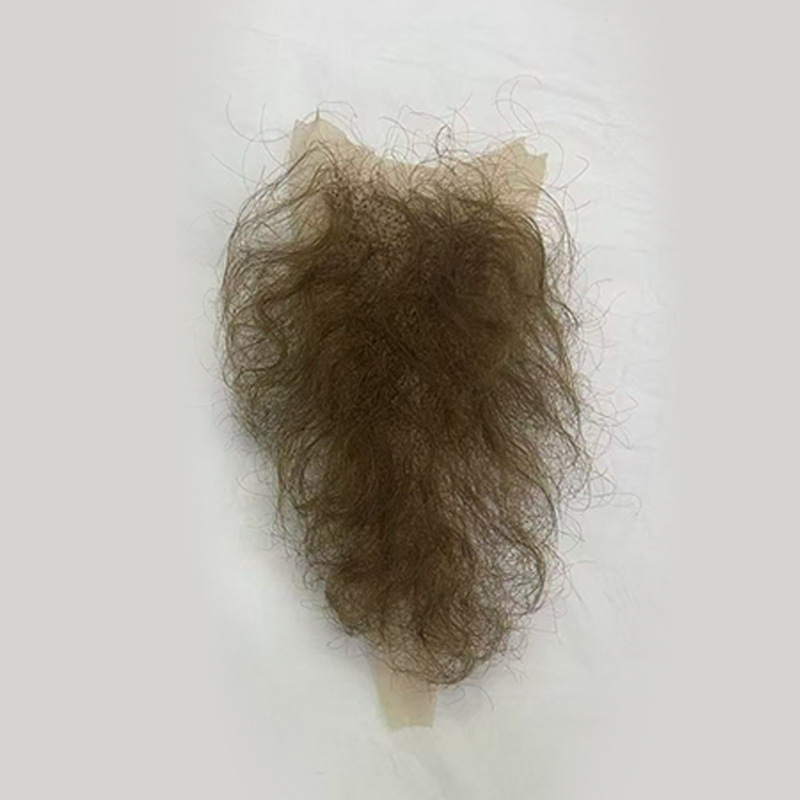 전손으로 짠 남성, 여성의 성기 가발, 체모 모의 실리콘 인형, 인조 음모를 붙여 자연스럽고 실물과 흡사합니다