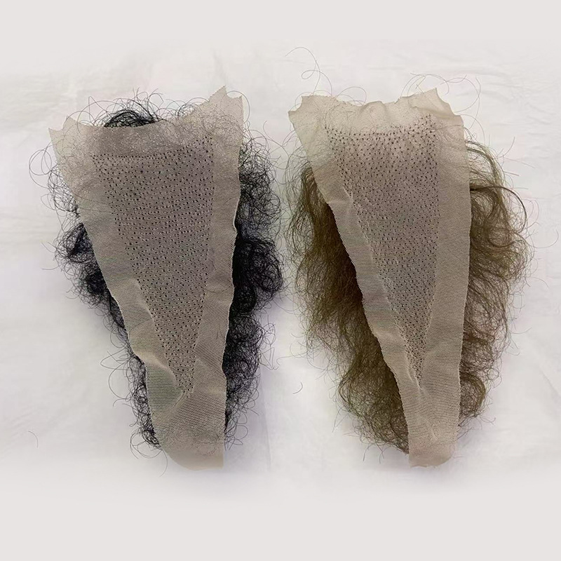 전손으로 짠 남성, 여성의 성기 가발, 체모 모의 실리콘 인형, 인조 음모를 붙여 자연스럽고 실물과 흡사합니다