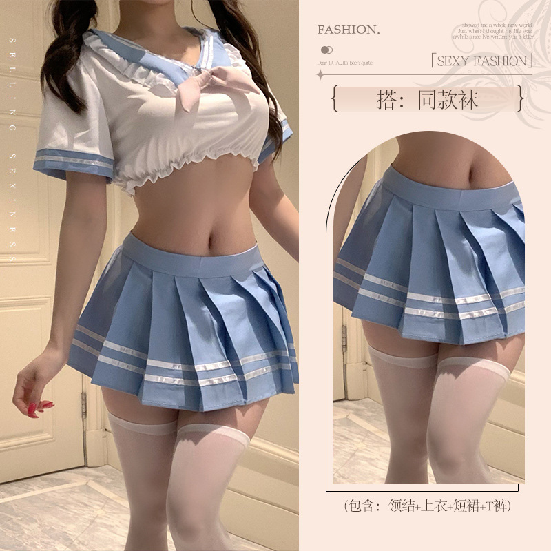 캠 퍼 스 j k 섹시 한여 학 생을 유 혹하는 섹시 한 속 옷의 섹시 한 배 복 열 정을 벗다