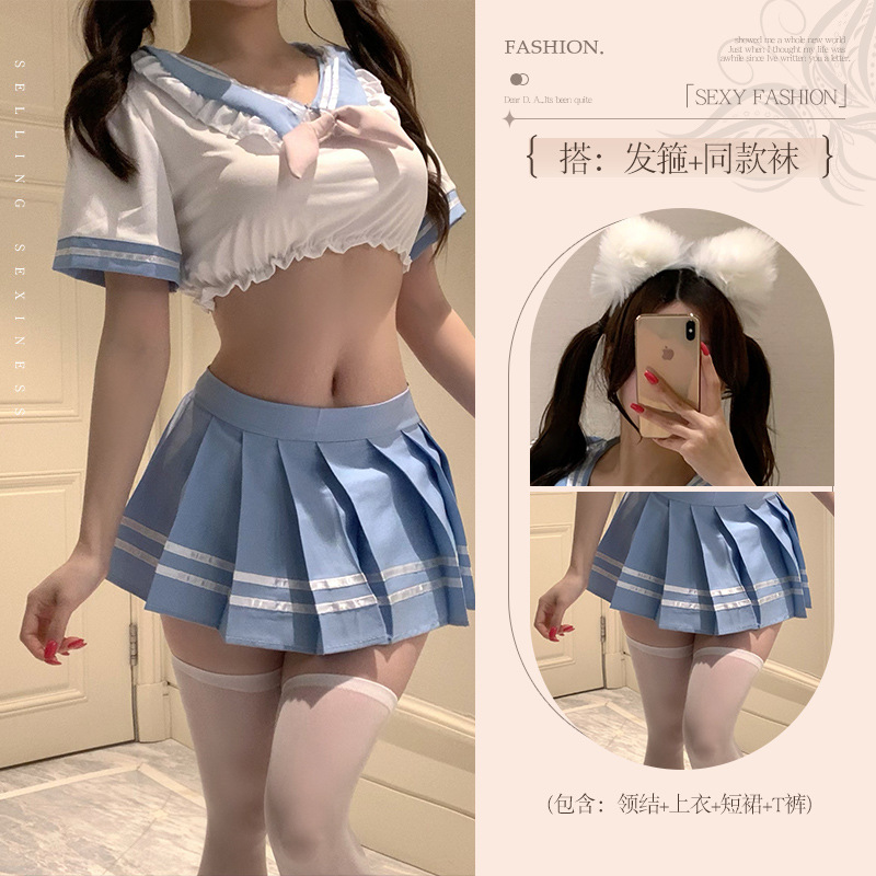 캠 퍼 스 j k 섹시 한여 학 생을 유 혹하는 섹시 한 속 옷의 섹시 한 배 복 열 정을 벗다