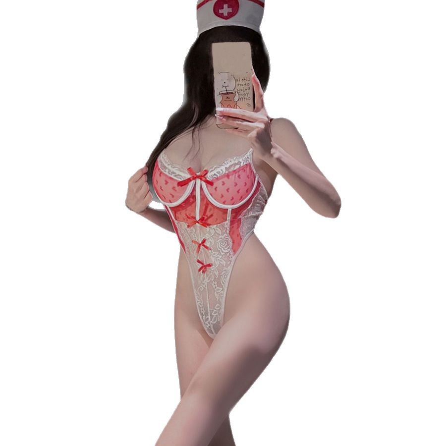 섹시 속옷 섹시 파자마 제복 하녀 시스루 유혹 간호사 원피스 점프슈트