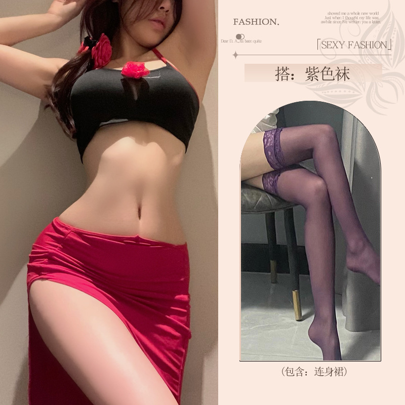 섹시 란제리를 입는 여자 금욕 섹시한 치파오 커플 사랑 재미