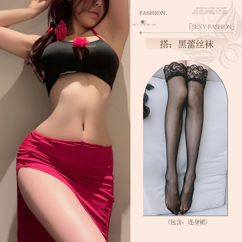 섹시 란제리를 입는 여자 금욕 섹시한 치파오 커플 사랑 재미