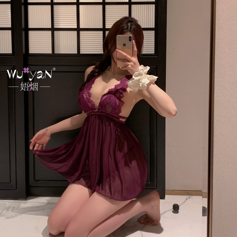 섹시한 옷 속옷 금욕 제복 선정적인 속옷 섹시한 잠옷