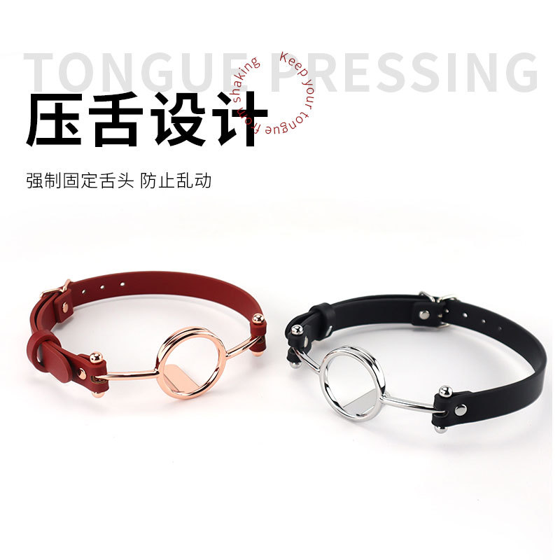 sm 엔터테인먼트 도구 혀 막힘 입 강제로 벌림 금속 입 칼 깊은 목구멍 섹스 장난감 입 막힘