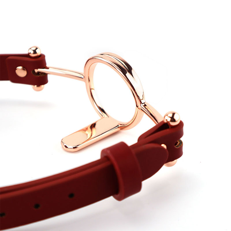 sm 엔터테인먼트 도구 혀 막힘 입 강제로 벌림 금속 입 칼 깊은 목구멍 섹스 장난감 입 막힘