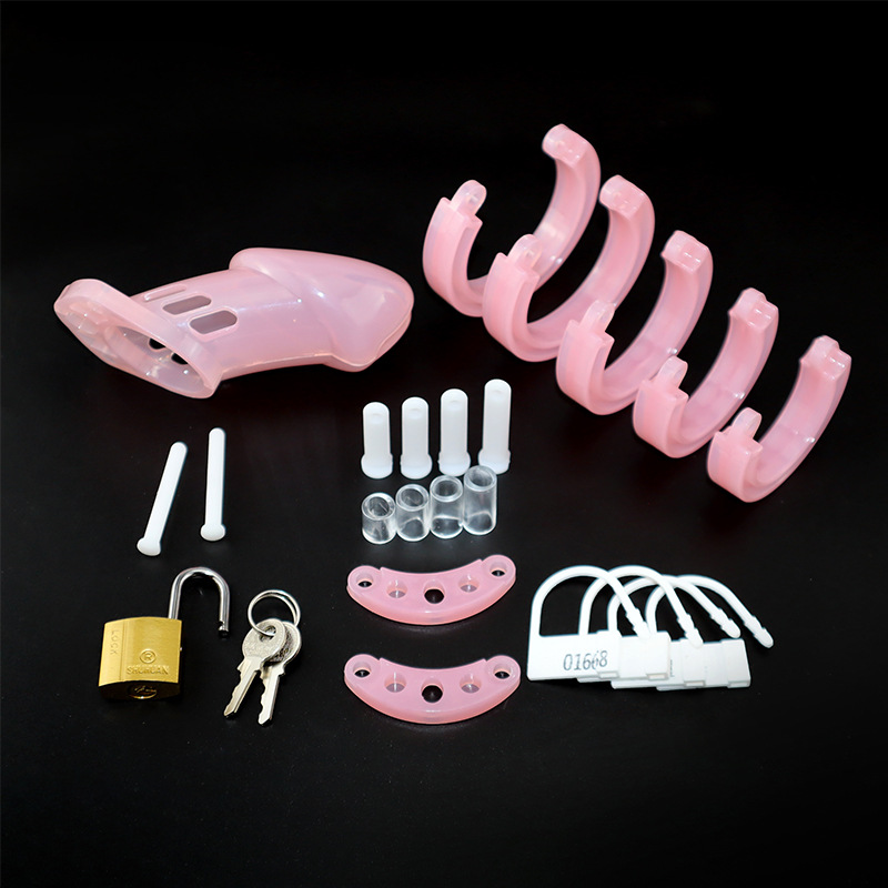 sm 도구 남성용 음경 속박 정조 자물쇠 이색적인 플라스틱 새장 외출 금욕기 섹스 성인용품