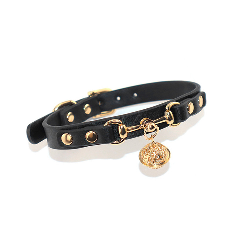 와인 빨간 방울 뼈목걸이 sm 묶음 용품 목걸이띠 외출 조련도구