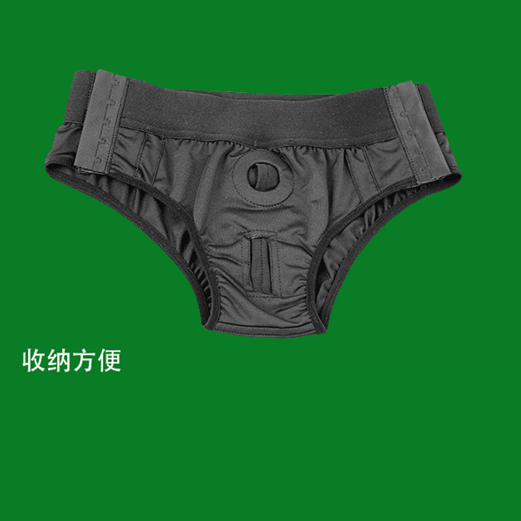 착용 바지 착용형 가성 기구 남녀용 음경 게이 팬티 가죽 바지 성인 용품