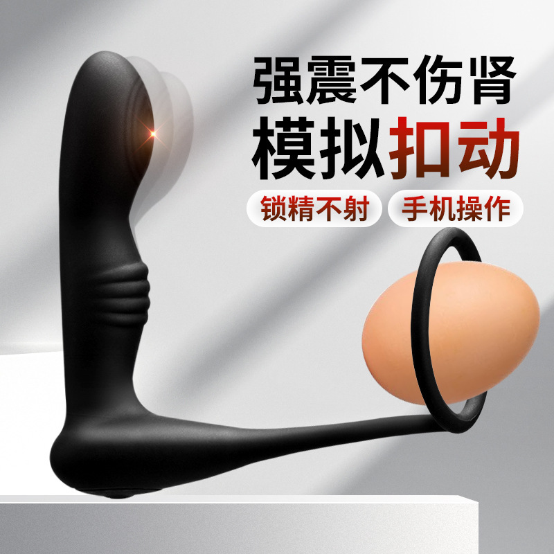전립선 안마기 남성용 미니 프로그램 원격 조종 사이즈초보자는 쉽게 후정에 들어갈 수 있다