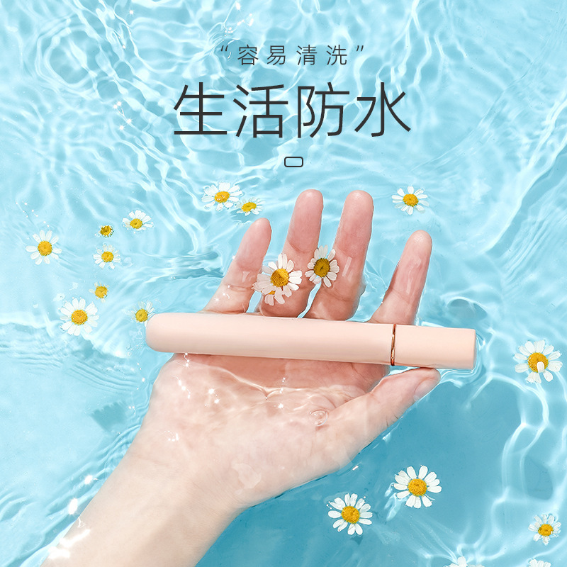 미니 휴대용 바이브레이터 충전 미니 에그 점프 여성용 자위기구 따뜻한 항문 막대