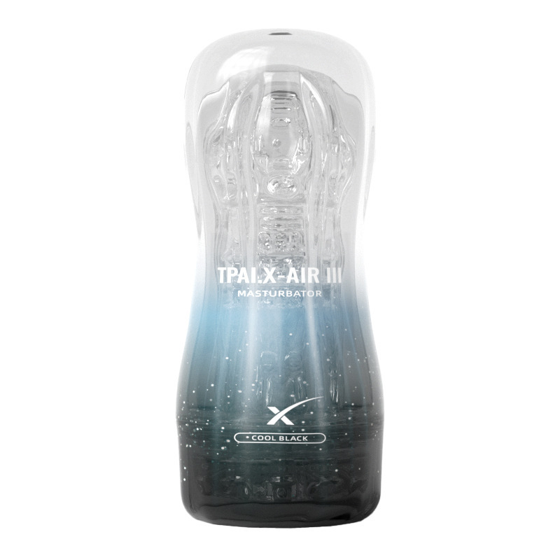 레인보우 플라워 컵 iii 세대 남성 자위기 투명 공기 흡입 애니메이션 클립으로 휴대할 수 있다