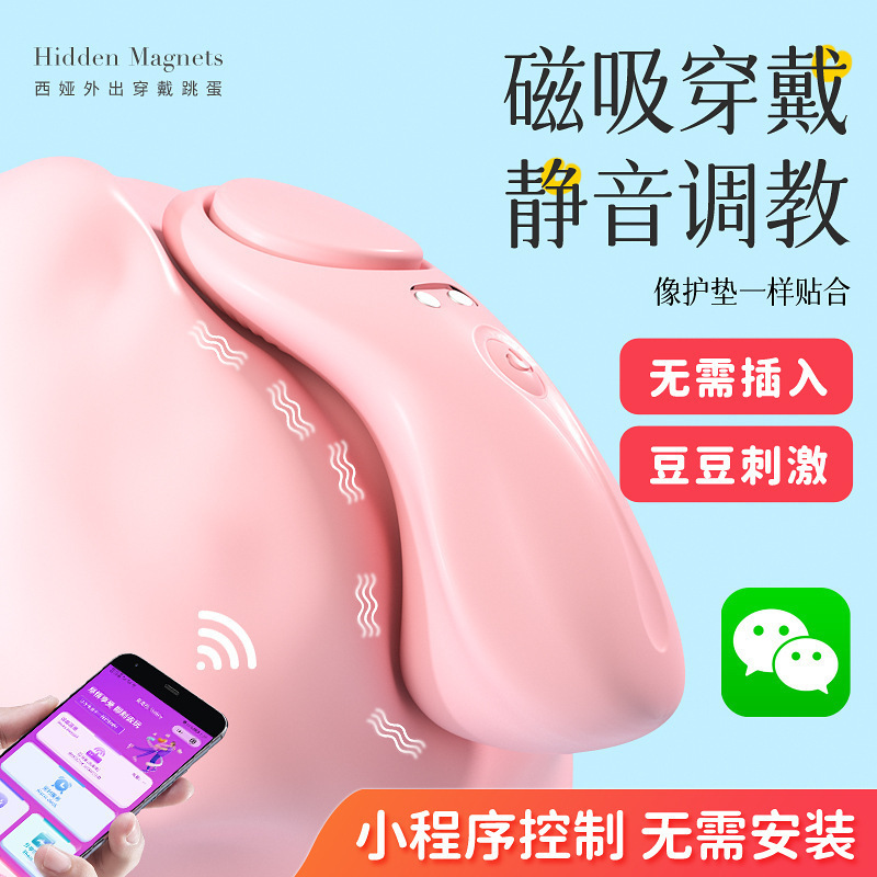 자기 투명 착용 진동 뜀틀 프로그램 여성용 자위 안마기 성용품
