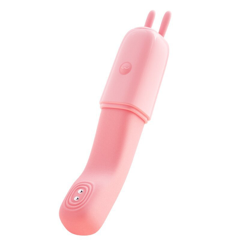 여성용 연토끼 진동봉 기구는 성인 성애 자위 음핵 자극을 전기 충격으로 따뜻하게 한다