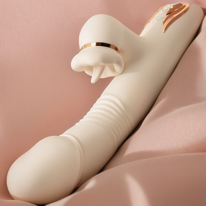 전자동 온도조절 여성용 바이브레이터 부부자위기구 혓바닥 핥기 완구 성인용품