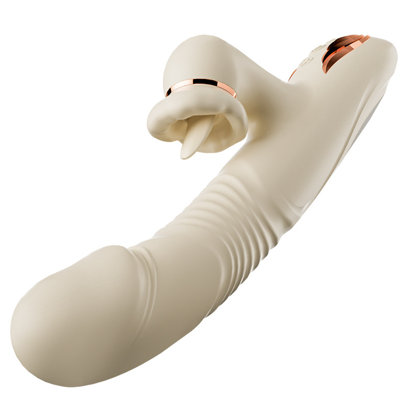 전자동 온도조절 여성용 바이브레이터 부부자위기구 혓바닥 핥기 완구 성인용품