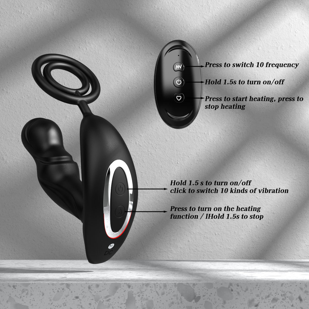 성인 섹스용품 후정 자위 진동 완구 남성 전립선 안마기 성인 섹스완구