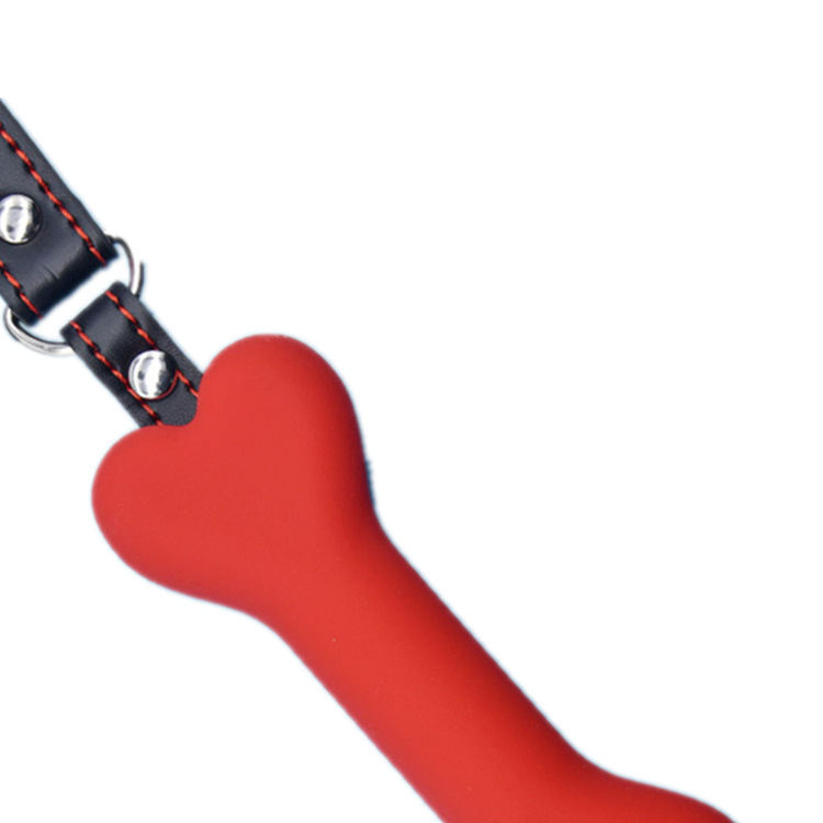 sm 입 입 채찍 칼 실리콘 개뼈 입 입 흥미 건드리기 엽기적인 남녀 섹스 토이 성인용품