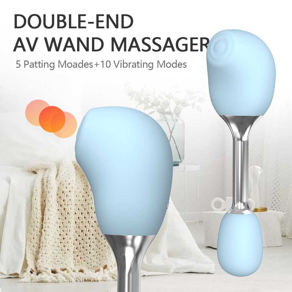 쌍머리 진동봉 여성용 섹스 자위기 진동 성인용품 부부 도발커플 완구